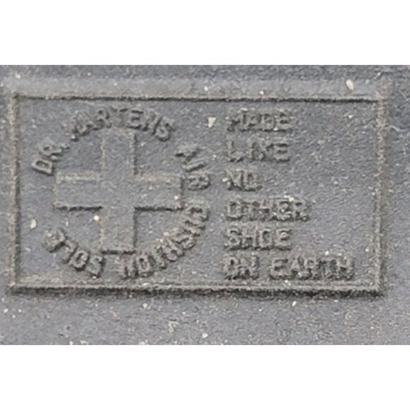 Vintage Dr. Martens 9369 Brown Low Top Chunky Shoes Mens Size 7 Womens Size 8 - Picture 10 of 12